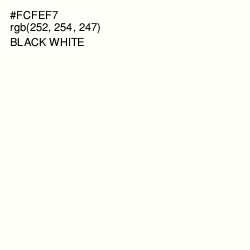 #FCFEF7 - Black White Color Image